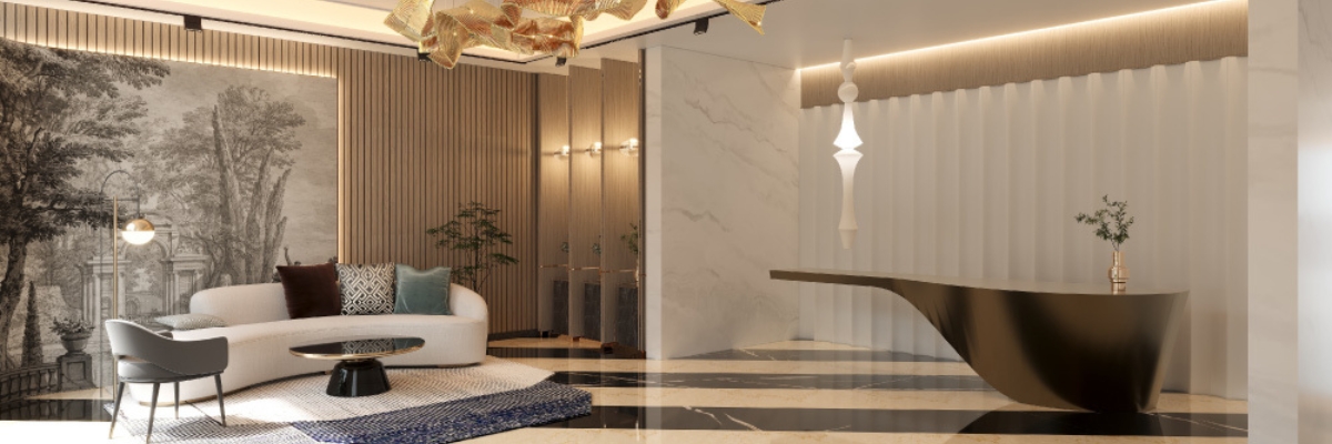 Spacious 3800 sqft 4.5 BHK master bedroom with premium finishes Lodha Estilo Kharadi for sale