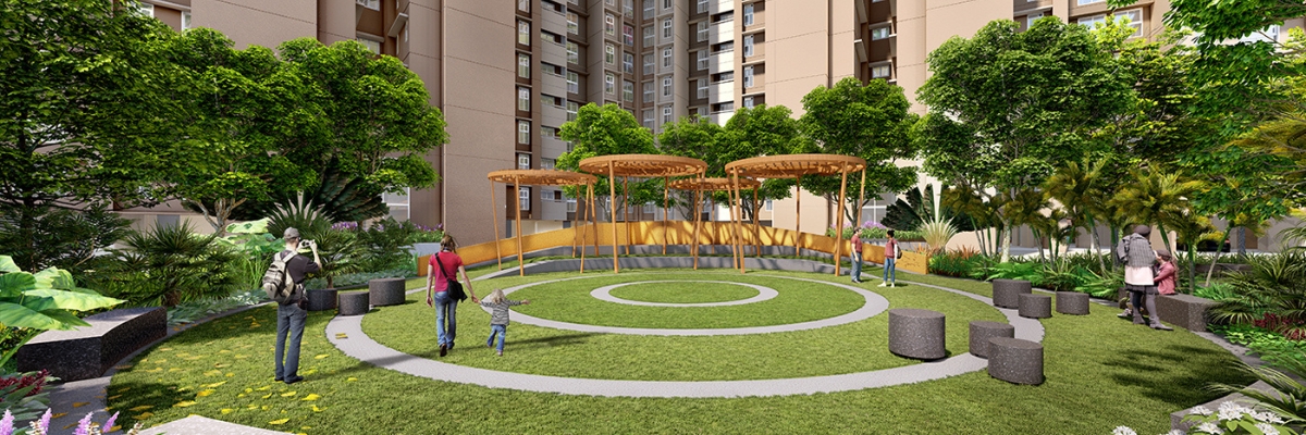     Livience Aleenta garden area