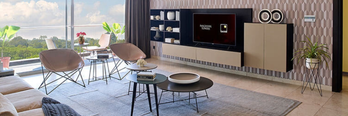 Panchshil Towers LIVING ROOM